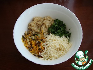 Рождественский пражский карп с киноа