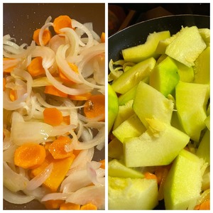 Рыбная запеканка с кабачком