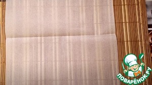 Запечённый пангасиус в пергаменте, в духовке