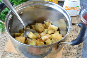 Баклажаны в кисло-сладком соусе на зиму