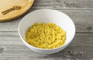 Пшенная каша с яблоком в мультиварке