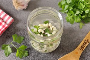 Маринованные кабачки с куркумой на зиму