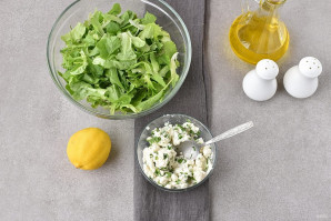 Салат из творога