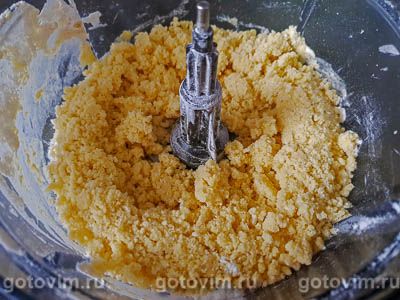 Песочный пирог с вишней