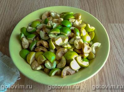 Пюре из кабачка и груши-дички на зиму