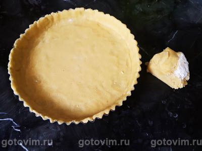 Песочный пирог с вишней