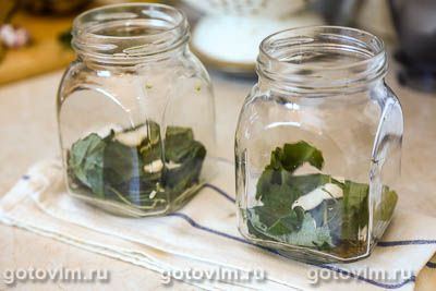 Соленые польские грибы в банке