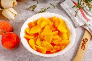 Муссовый торт "Персик"