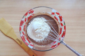 Шоколадный торт с кремом "Пломбир"