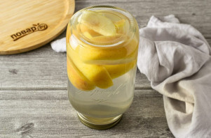 Компот из яблок на зиму