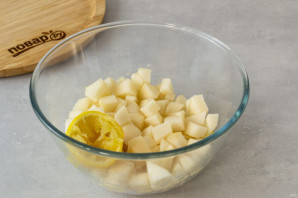 Варенье из груши с маком и ванилью