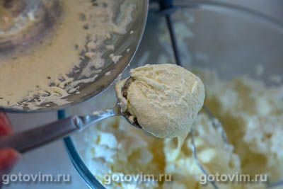 Крем из маскарпоне с инжиром в мёде и коньяком Крем из маскарпоне с инжиром в мёде и коньяком