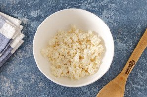 Ленивые вареники с яблоком