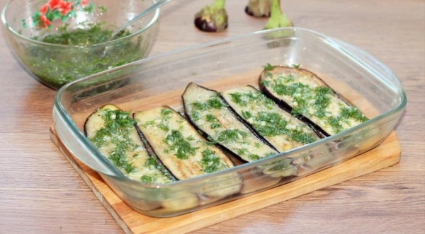 Маринованные баклажаны в укропной заливке, пошаговый рецепт с фото