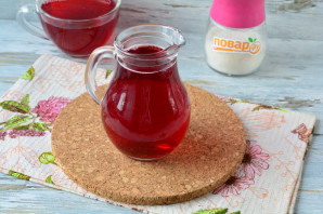 Компот из забродившей вишни