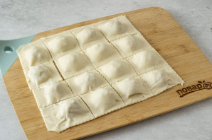 Равиоли с баклажанами