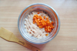 Куриное суфле с брокколи