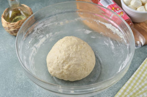 Пицца "Пепперони" с моцареллой