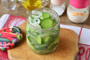 Огурцы "Нежинские" без стерилизации на зиму