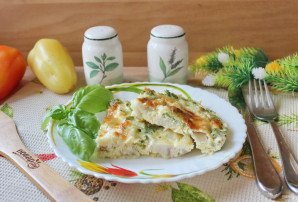 Судак с брокколи в духовке