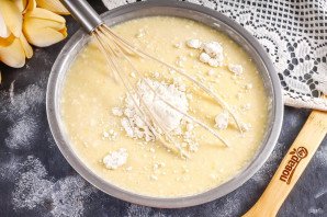 Блинный торт с карамелью Блинный торт с карамелью