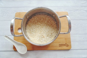 Жидкая овсянка на воде