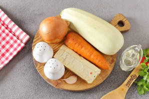 Паштет из кабачков с плавленым сыром Паштет из кабачков с плавленым сыром