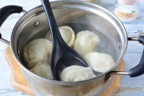 Пельмени с брокколи