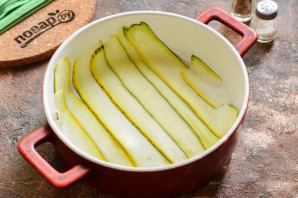 Лазанья из кабачков с рикоттой