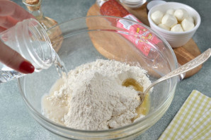 Пицца "Пепперони" с моцареллой