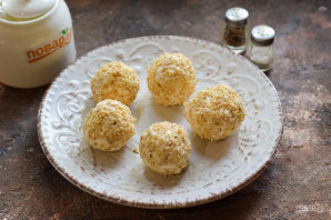 Простые сырные шарики