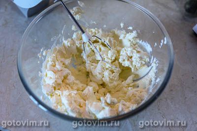 Крем из маскарпоне с инжиром в мёде и коньяком Крем из маскарпоне с инжиром в мёде и коньяком