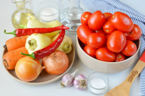 Аджика с острым перцем