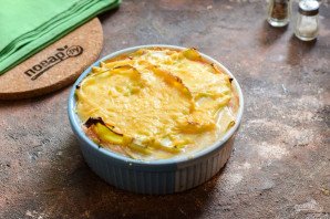 Лазанья из кабачков с творогом Лазанья из кабачков с творогом