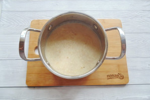 Жидкая овсянка на воде