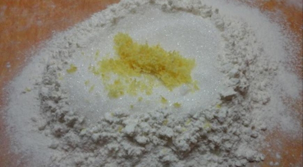 Песочные пирожные с яблоками, пошаговый рецепт с фото