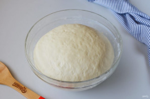 Багет с сыром и чесноком