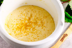 Лимонно-ягодный торт