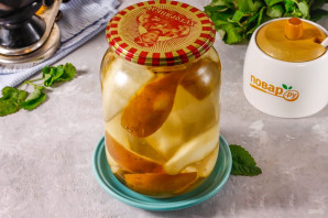 Компот из груши дички на зиму Компот из груши дички на зиму