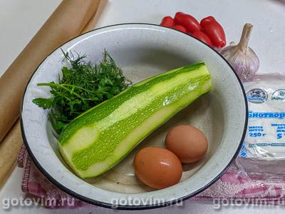 Кабачковый рулет в духовке