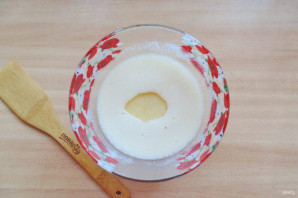 Шоколадный торт с кремом "Пломбир"