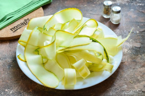 Лазанья из кабачков с рикоттой