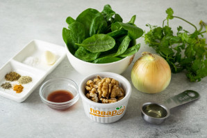 Пхали из кинзы