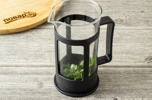 Кофе с базиликом Кофе с базиликом