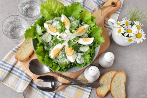 Салат со сметаной Салат со сметаной