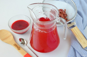 Морс из красной смородины