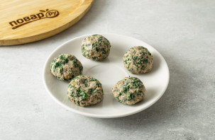 Пхали из кинзы