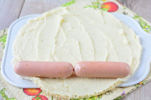 Вафельные рулетики