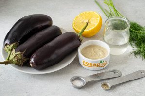 Баклажаны с тхиной