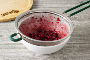 Морс из клюквы на зиму